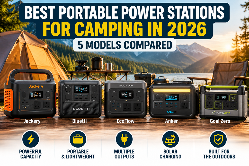 Best portable power stations for camping in 2026 – five models compared